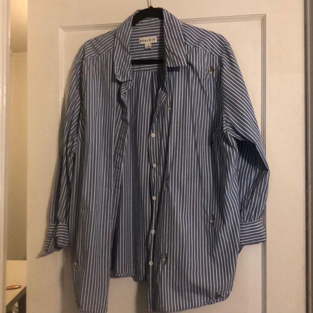3X AVA & VIV blouse